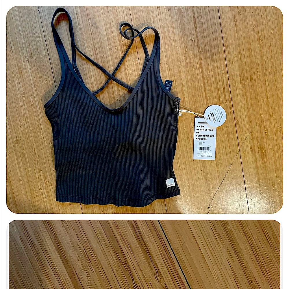 Vuori rib crop tank xs Oregano